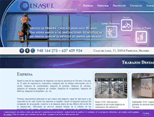 Tablet Screenshot of limpiezasinasel.com